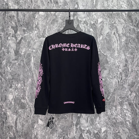 Chrome Hearts Men's Long-Sleeve T-shirt Sweatshirt K8019