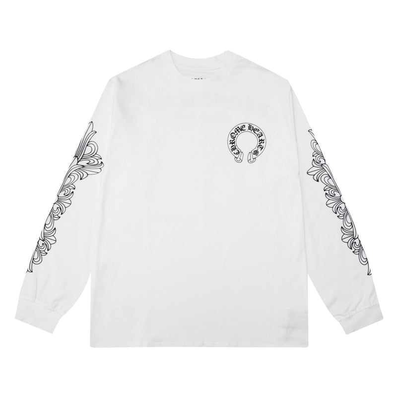 クロムハーツ メンズ長袖Tシャツ スウェット K8005