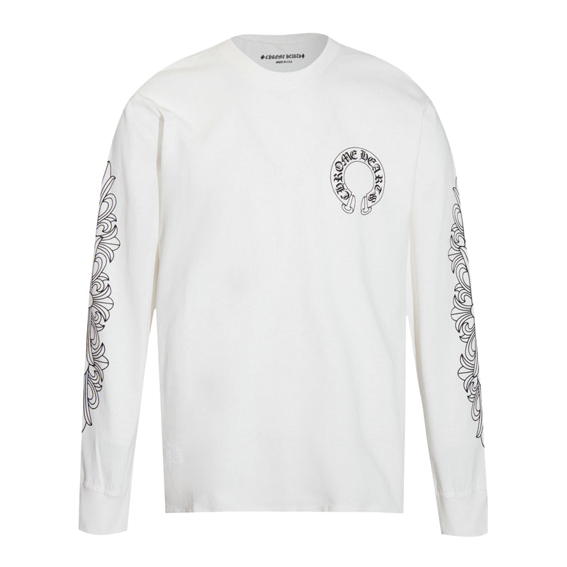 クロムハーツ メンズ長袖Tシャツ スウェット K8005