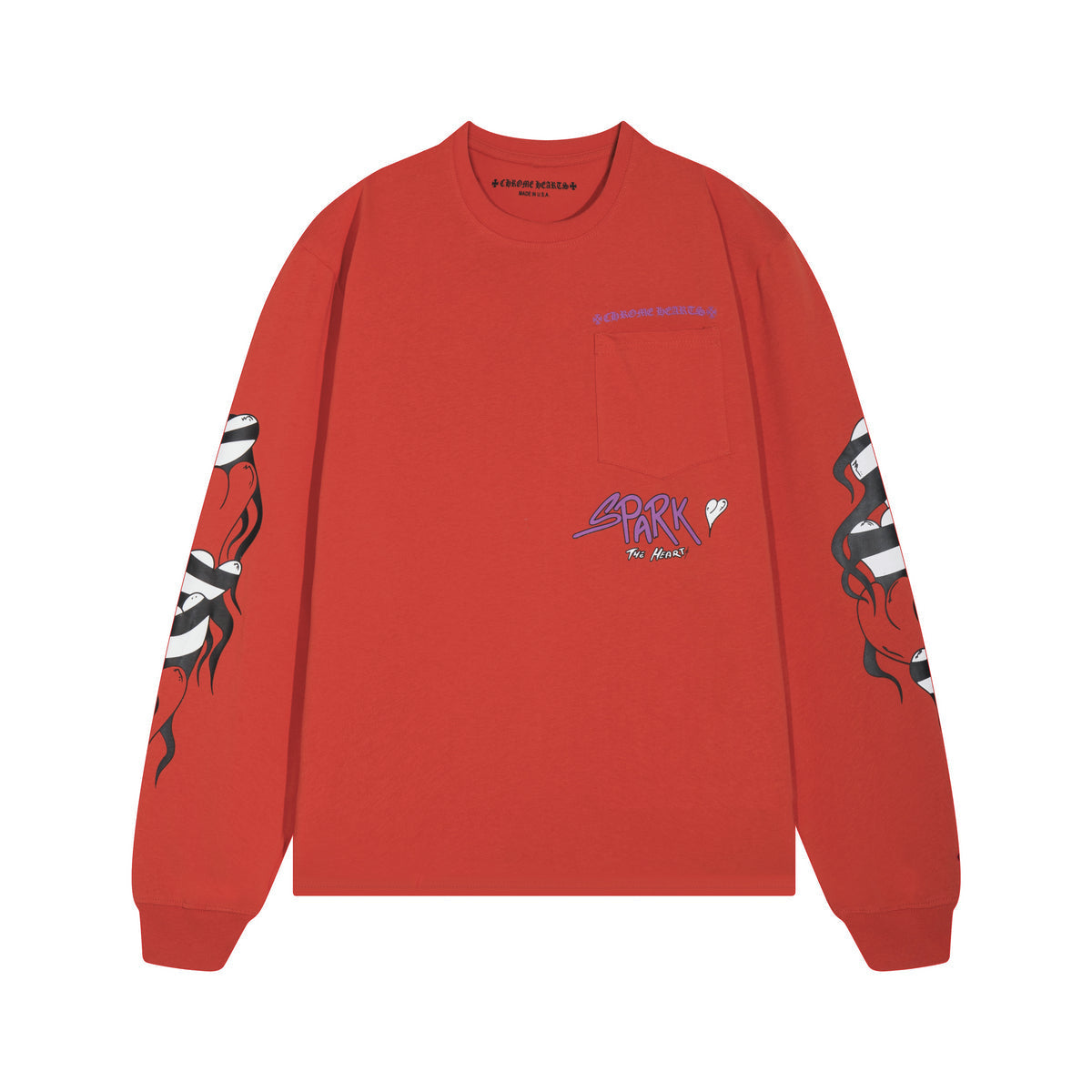 クロムハーツ メンズ長袖Tシャツ トレーナー K8013