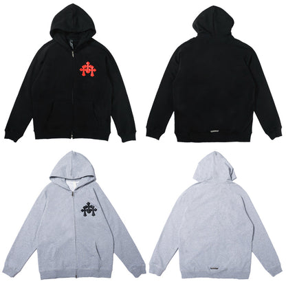 Chrome Hearts ジップアップフーディー 8652
