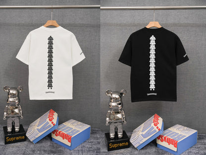 クロムハーツ カスタム リブ 半袖Tシャツ KT33