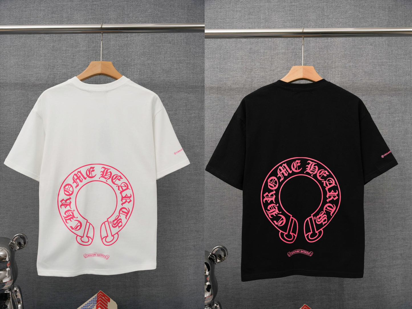 Chrome Hearts サンスクリット文字プリント 半袖Tシャツ KT36