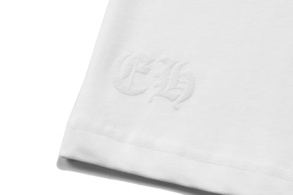 クロムハーツ サンスクリット ポケット＆ネック レタープリント Tシャツ TB02