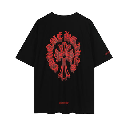 Chrome Hearts ブラッディフローラルクロス ヴィンテージウォッシュド Tシャツ 2627