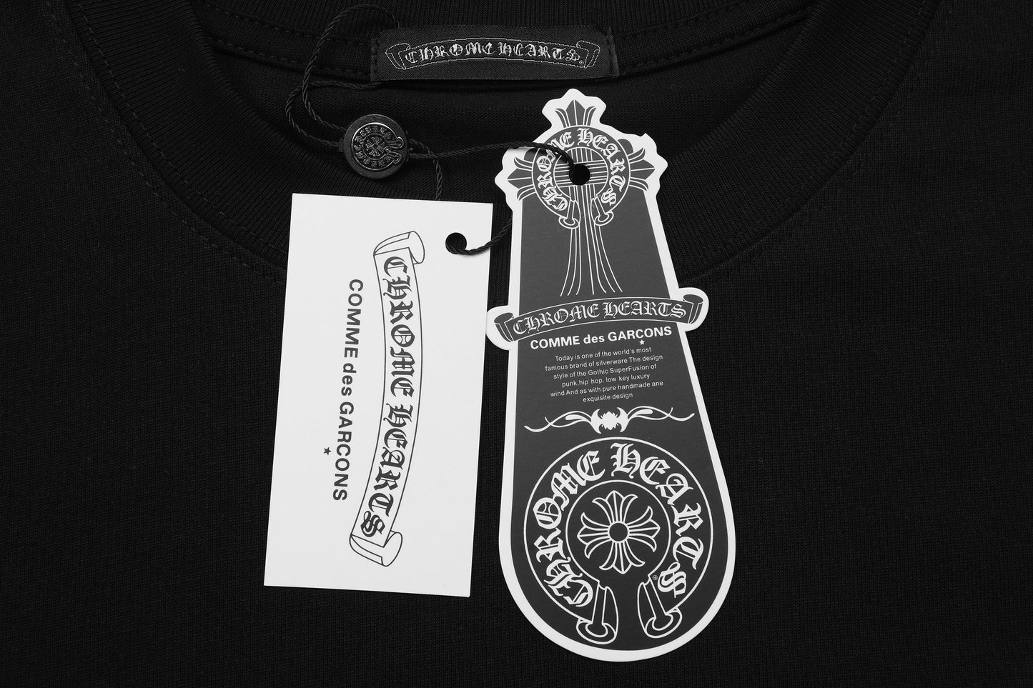 Chrome Hearts Firework Rhinestone Crew Neck T-shirt 2623
