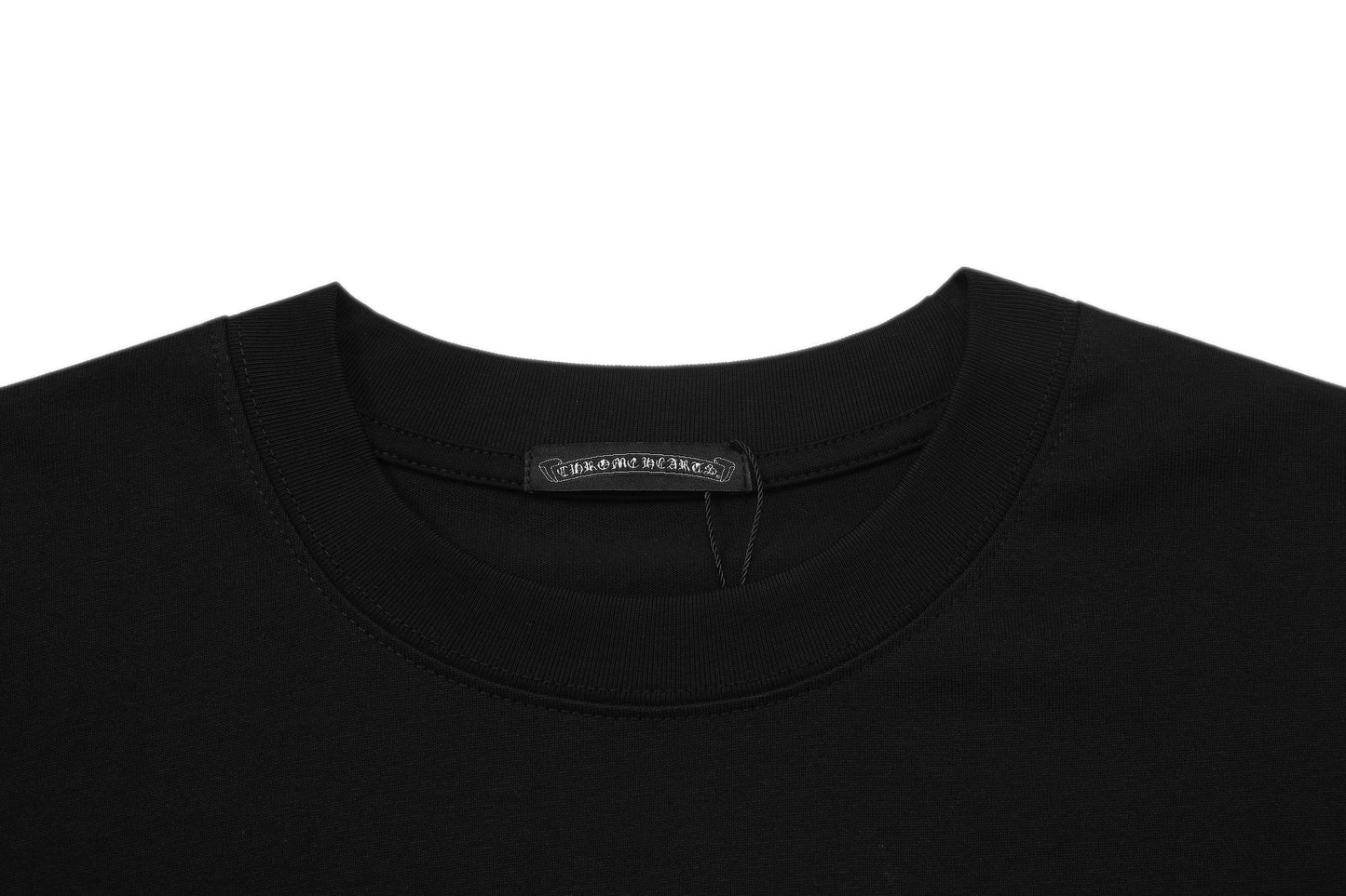 クロムハーツ リング クロス フローラル 刺繍 ヴィンテージ ゴシック Tシャツ 2604