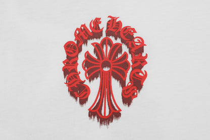 Chrome Hearts ブラッディフローラルクロス ヴィンテージウォッシュド Tシャツ 2627
