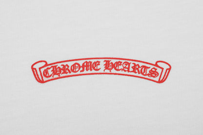 Chrome Hearts ブラッディフローラルクロス ヴィンテージウォッシュド Tシャツ 2627