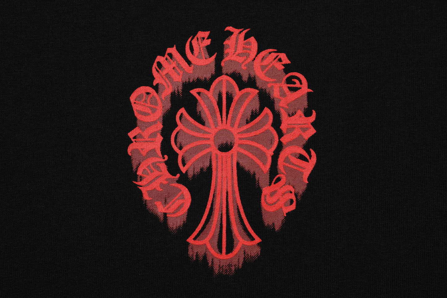 Chrome Hearts ブラッディフローラルクロス ヴィンテージウォッシュド Tシャツ 2627