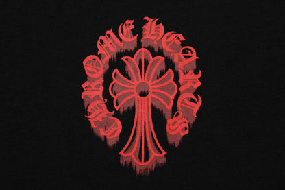 Chrome Hearts ブラッディフローラルクロス ヴィンテージウォッシュド Tシャツ 2627