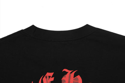 Chrome Hearts ブラッディフローラルクロス ヴィンテージウォッシュド Tシャツ 2627
