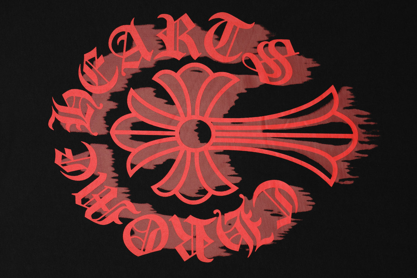 Chrome Hearts ブラッディフローラルクロス ヴィンテージウォッシュド Tシャツ 2627