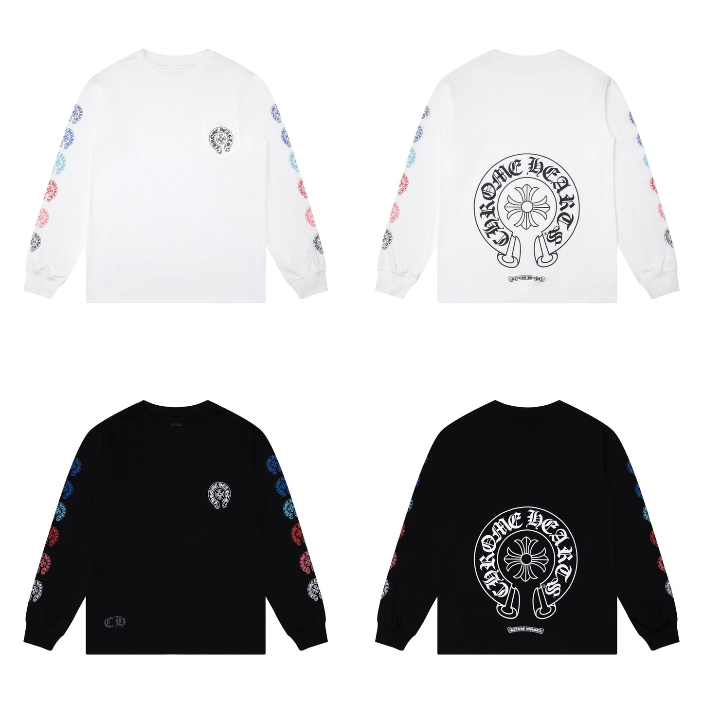 クロムハーツ メンズ 長袖Tシャツ スウェットシャツ K8009
