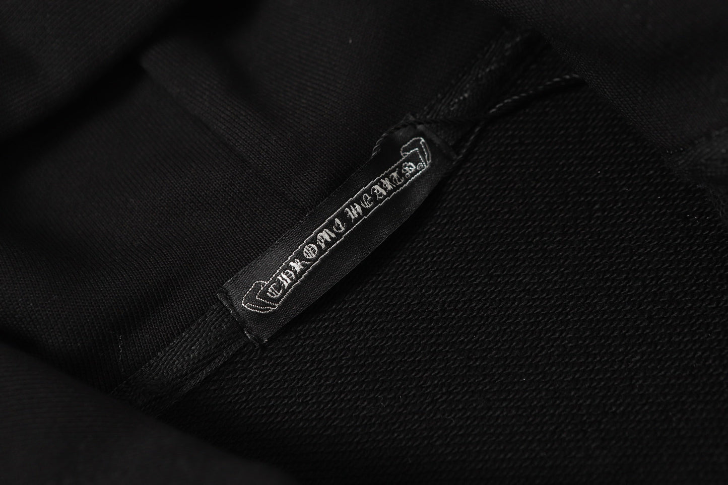 Chrome Hearts カラフルラインストーンパーカー - ブラック ゴシック ストリート スウェットシャツ 2608