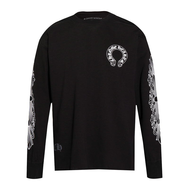 クロムハーツ メンズ長袖Tシャツ スウェット K8005