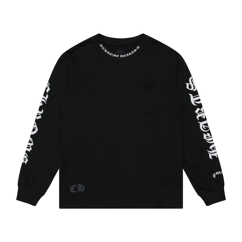 クロムハーツ メンズ長袖Tシャツ スウェット K9011