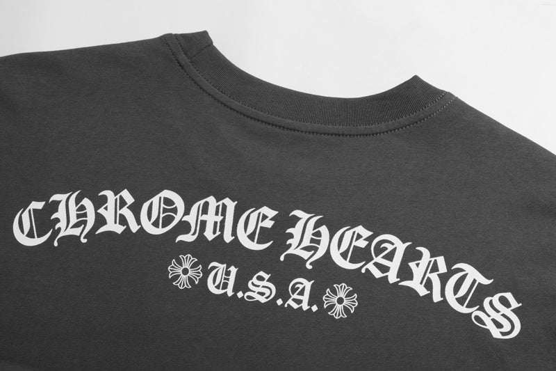 クロムハーツ メンズ長袖Tシャツ スウェット K8005
