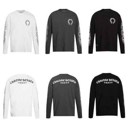 クロムハーツ メンズ長袖Tシャツ スウェット K8005