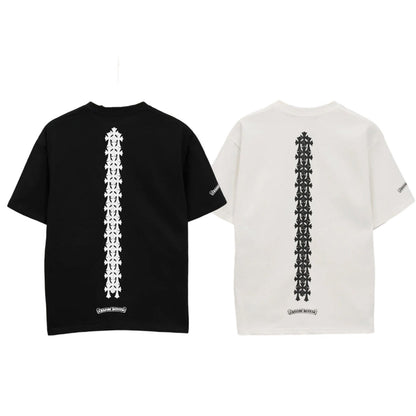 クロムハーツ カスタム リブ 半袖Tシャツ KT33