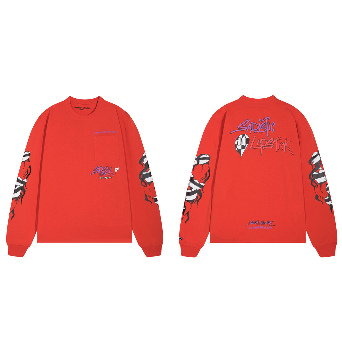 クロムハーツ メンズ長袖Tシャツ トレーナー K8013