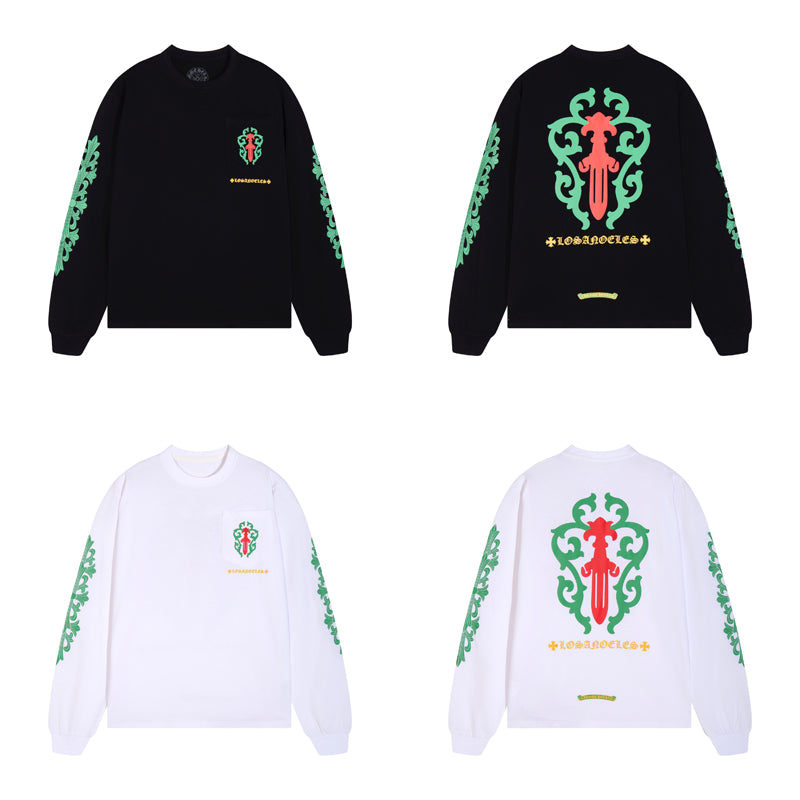 Chrome Hearts メンズ 長袖 Tシャツ スウェットシャツ K8016