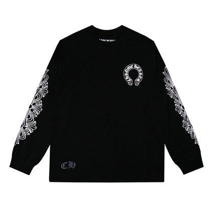 クロムハーツ メンズ長袖Tシャツ スウェット K8005