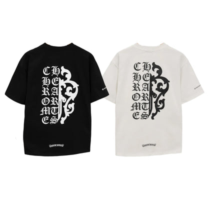 クロムハーツ カスタムリブ半袖Tシャツ KT32