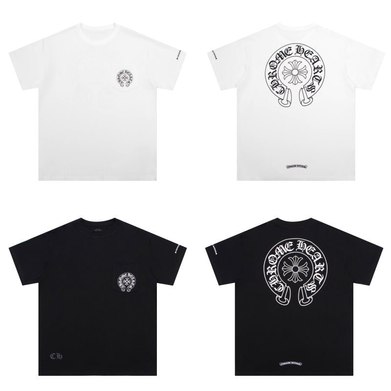 クロムハーツ ホースシューロゴ ポケットTシャツ K6013