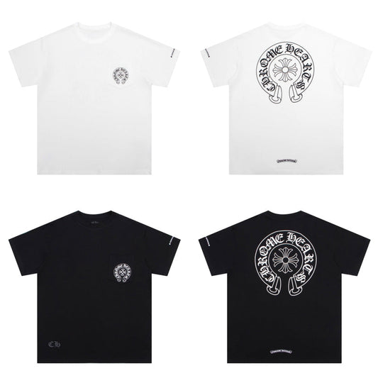 クロムハーツ ホースシューロゴ ポケットTシャツ K6013