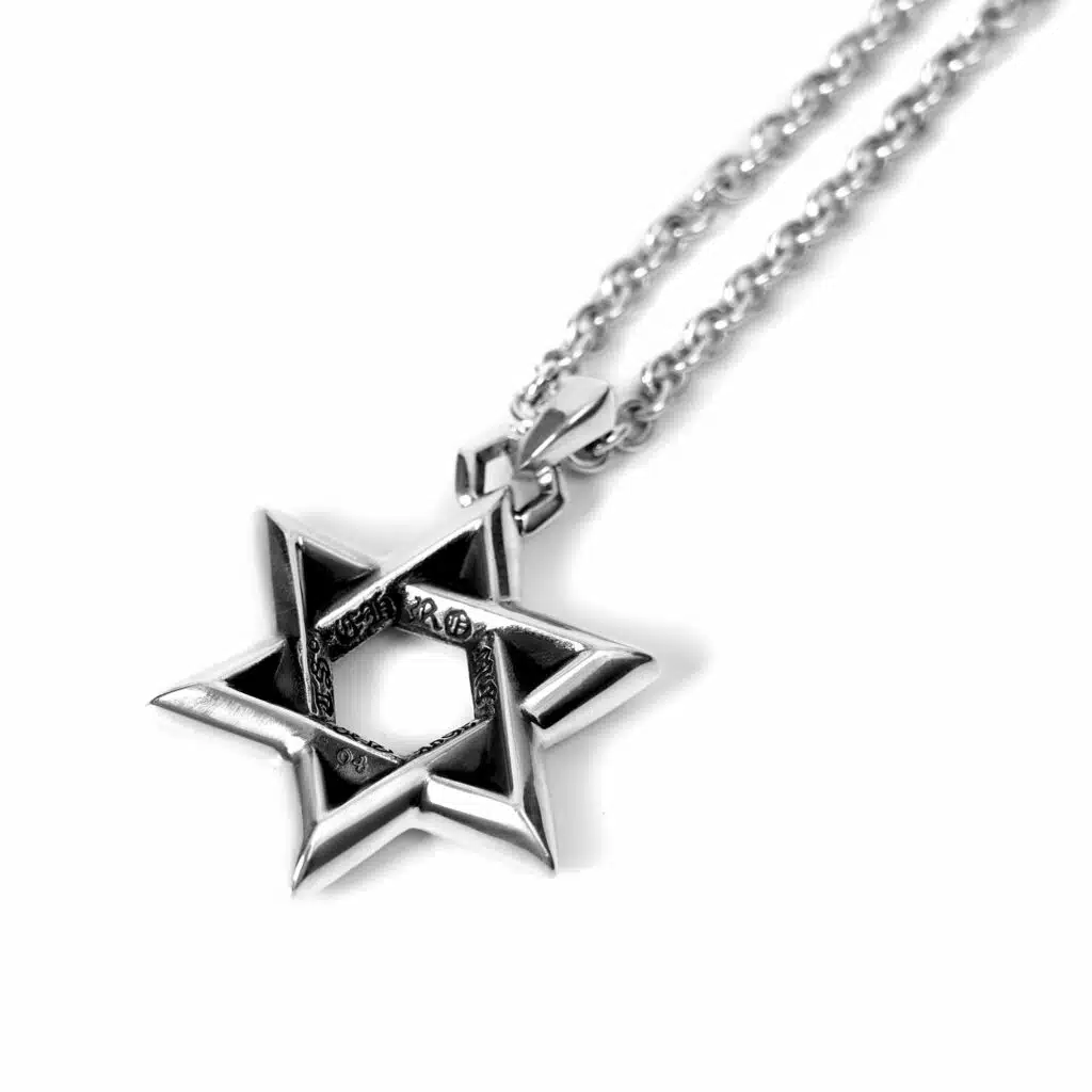 CHROME HEARTS ラージ スター オブ デビッド ペンダント