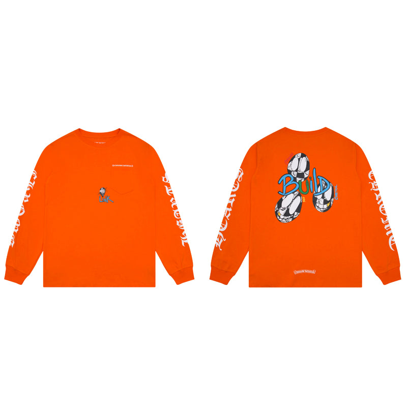 クロムハーツ メンズ 長袖Tシャツ スウェットシャツ K8012