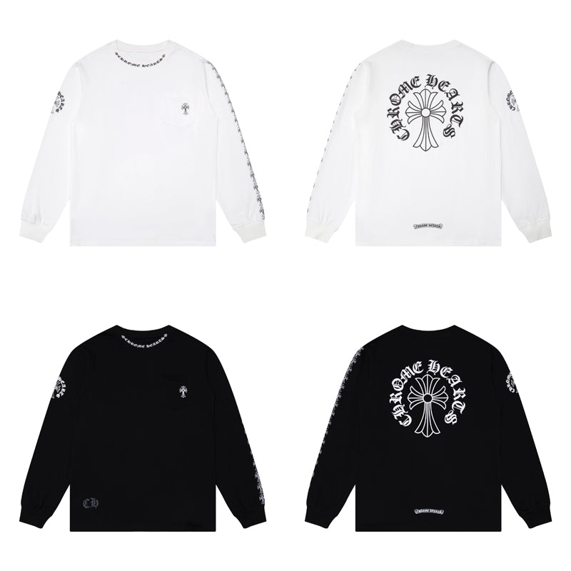 クロムハーツ メンズ 長袖Tシャツ スウェットシャツ K9010