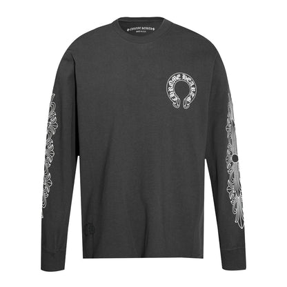 クロムハーツ メンズ長袖Tシャツ スウェット K8005