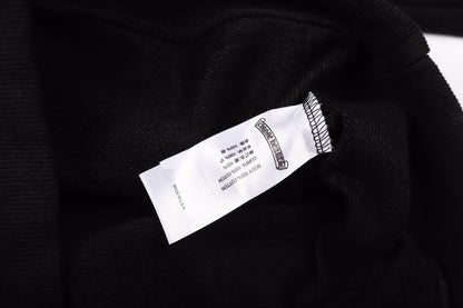 クロムハーツ パーカー - ブラックスタイル 刺繍入りスウェットシャツ 851