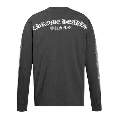 クロムハーツ メンズ長袖Tシャツ スウェット K8005