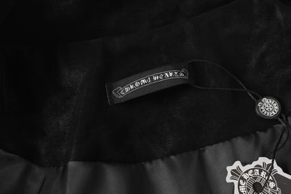 Chrome Hearts ホースシュー クロスジャケット - ブラック ストリート 刺繍コート 8800