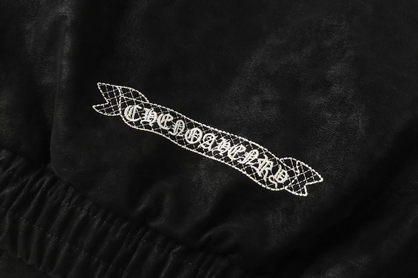 Chrome Hearts ホースシュー クロスジャケット - ブラック ストリート 刺繍コート 8800