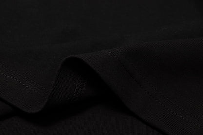 Chrome Hearts クロス メタル デニム スプライス ショートスリーブ Tシャツ TB14