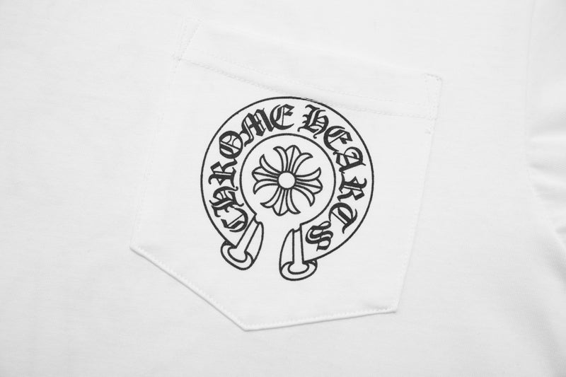 クロムハーツ ホースシューロゴ ポケットTシャツ K6013