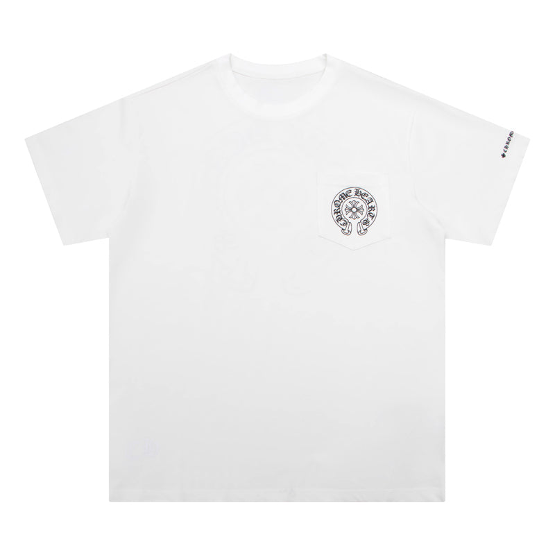 クロムハーツ ホースシューロゴ ポケットTシャツ K6013