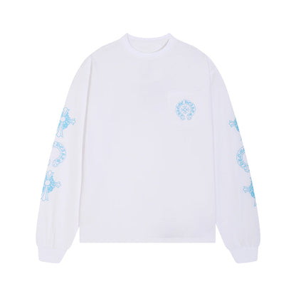 クロムハーツ メンズ 長袖Tシャツ スウェットシャツ K8018