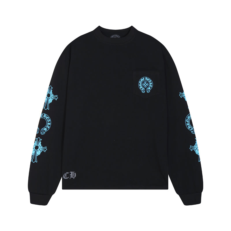 クロムハーツ メンズ 長袖Tシャツ スウェットシャツ K8018
