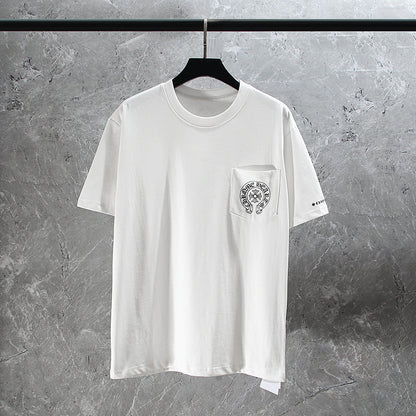 クロムハーツ ホースシューロゴ ポケットTシャツ K6013