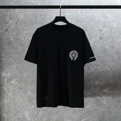 クロムハーツ ホースシューロゴ ポケットTシャツ K6013