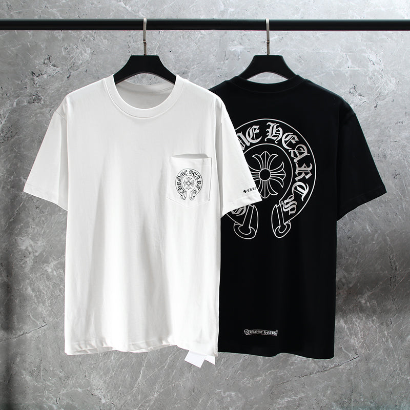 クロムハーツ ホースシューロゴ ポケットTシャツ K6013