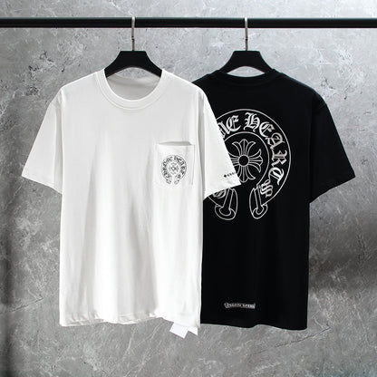 クロムハーツ ホースシューロゴ ポケットTシャツ K6013