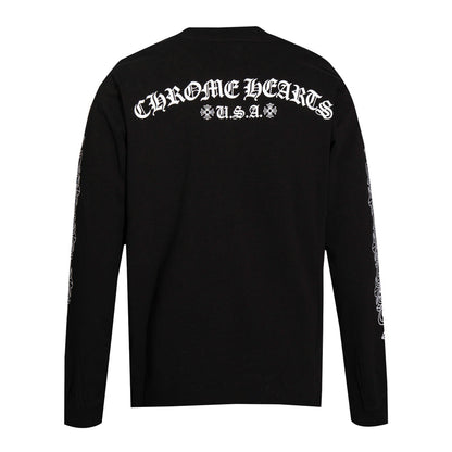 クロムハーツ メンズ長袖Tシャツ スウェット K8005
