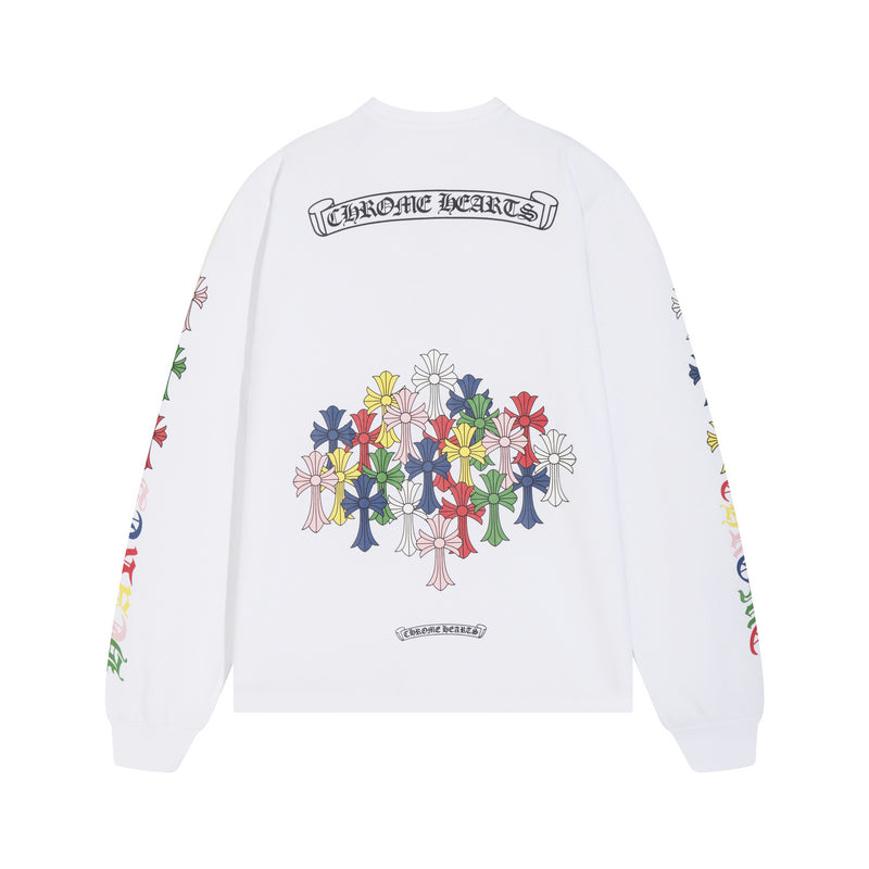 Chrome Hearts メンズ長袖Tシャツ スウェット K8015