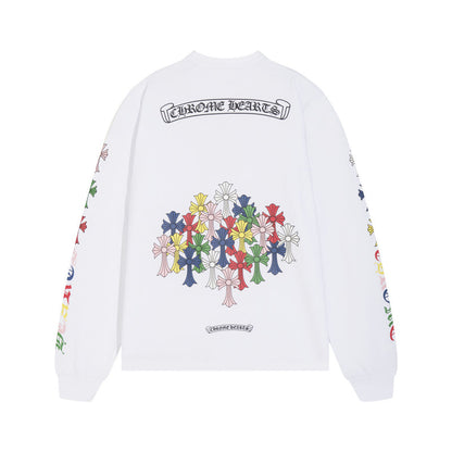 Chrome Hearts メンズ長袖Tシャツ スウェット K8015